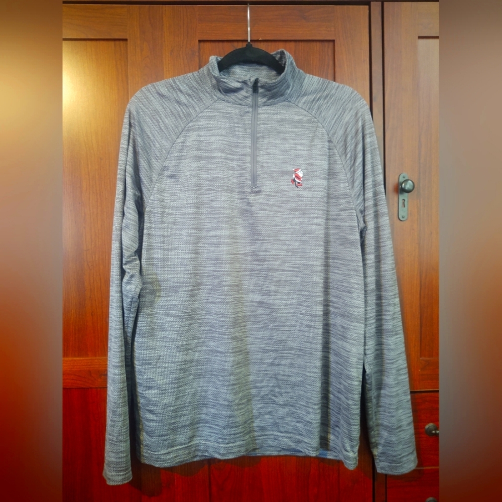 Under Armour 1/4 Zip Long Sleeve Men's M Santa